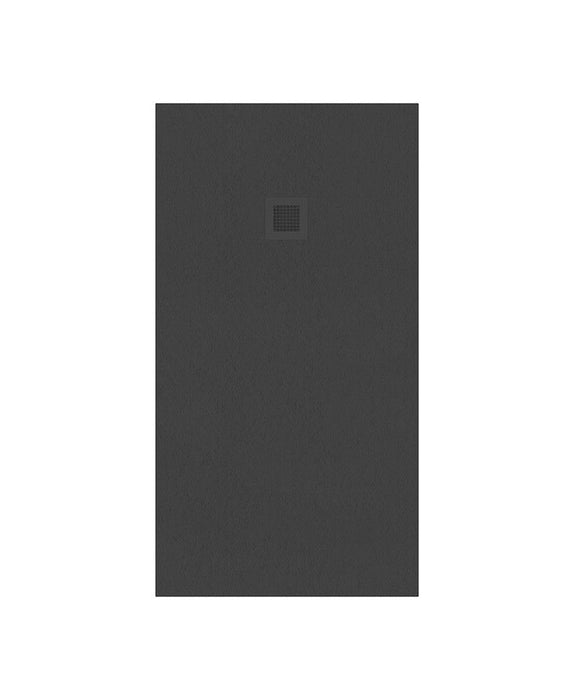 Sonas Slate Antislip Rectangular Shower Tray With Waste