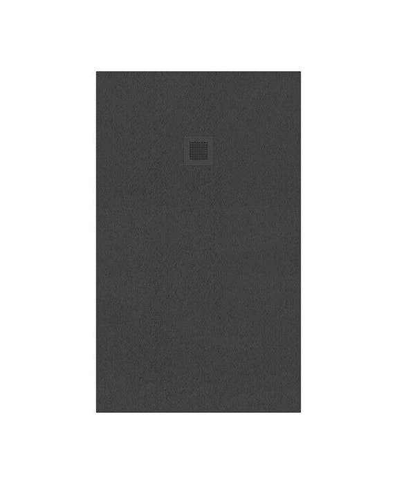 Sonas Slate Antislip Rectangular Shower Tray With Waste