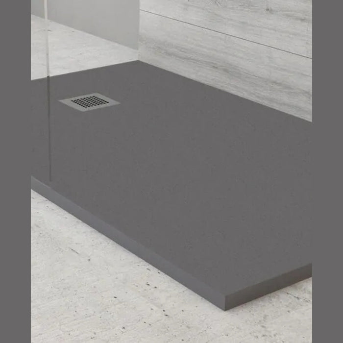 Sonas Slate Rectangular Shower Tray With Waste