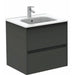 Sonas Smart Vanity Unit With Slim Basin - Gloss Grey / 600mm