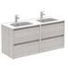 Sonas Smart Vanity Unit With Slim Basin - Sandy Grey /