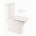 Sonas Sophia Rimless Fully Shrouded Close Coupled Toilet