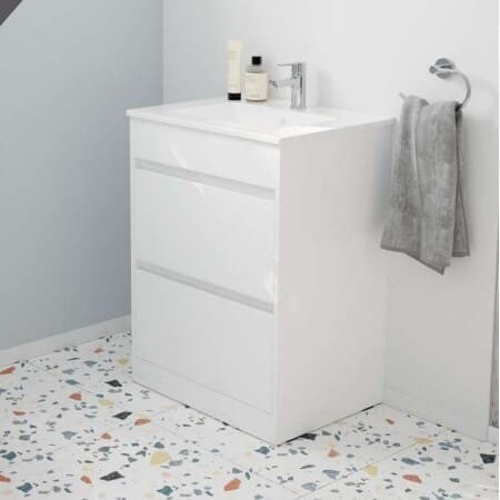 Sonas Source 2 Drawer Floorstanding Vanity Unit with Basin