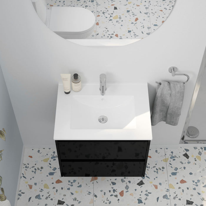 Sonas Source 2 Drawer Wall Hung Vanity Unit with Basin