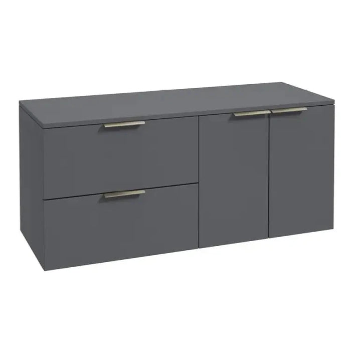 Sonas Stockholm 1200mm 2 Drawer And Door Wall Hung