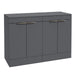 Sonas Stockholm 1200mm 4 Door Floorstanding Countertop