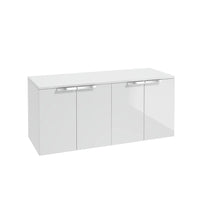 Sonas Stockholm 1200mm 4 Door Wall Hung Countertop Vanity