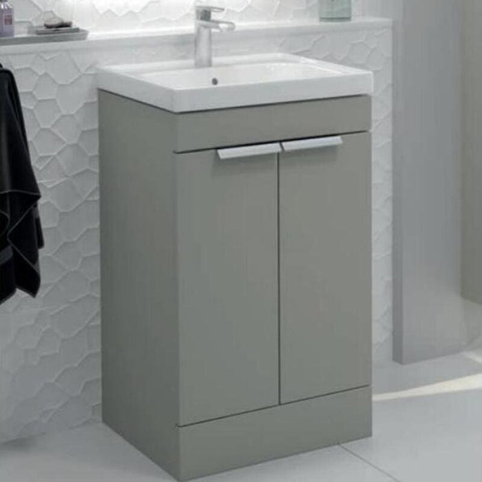 Sonas Stockholm 2 Door Floorstanding Vanity Unit With Basin