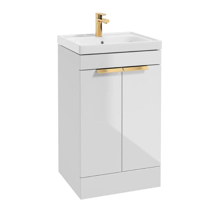 Sonas Stockholm 2 Door Floorstanding Vanity Unit With Basin