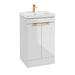 Sonas Stockholm 2 Door Floorstanding Vanity Unit With Basin