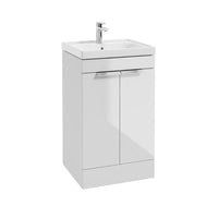 Sonas Stockholm 2 Door Floorstanding Vanity Unit With Basin