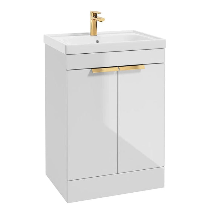 Sonas Stockholm 2 Door Floorstanding Vanity Unit With Basin