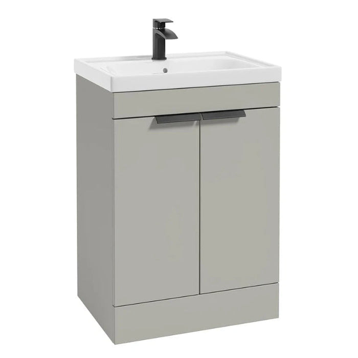 Sonas Stockholm 2 Door Floorstanding Vanity Unit With Basin