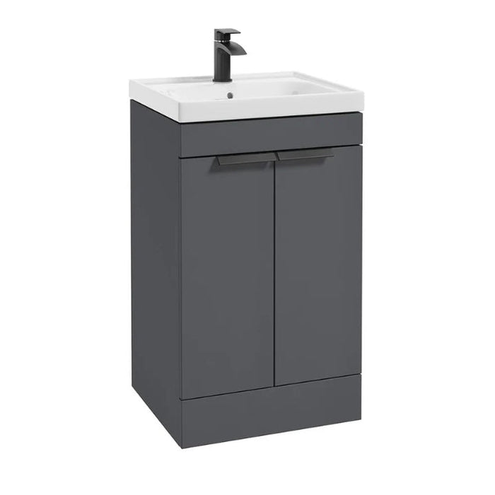 Sonas Stockholm 2 Door Floorstanding Vanity Unit With Basin