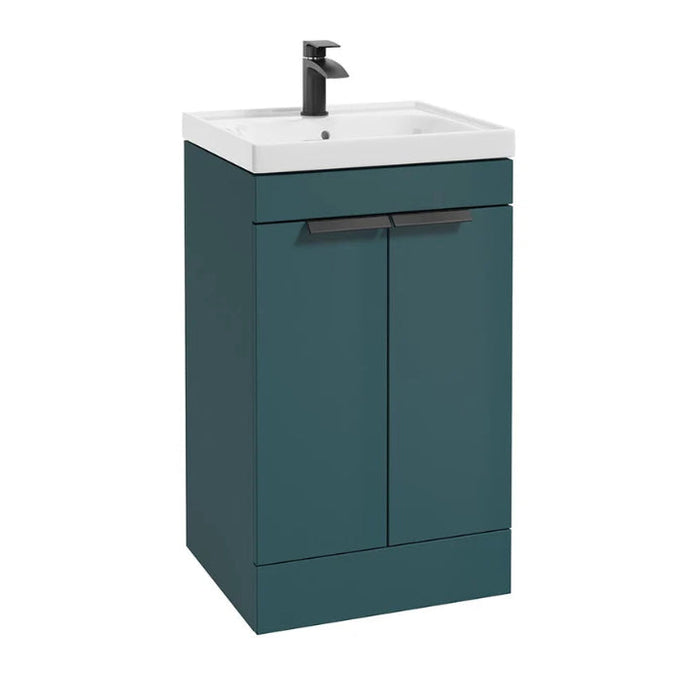 Sonas Stockholm 2 Door Floorstanding Vanity Unit With Basin