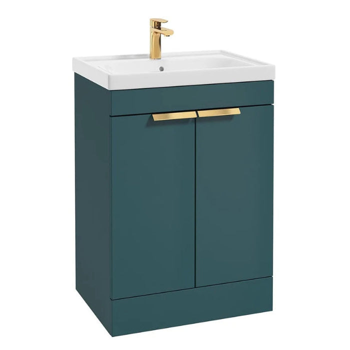 Sonas Stockholm 2 Door Floorstanding Vanity Unit With Basin