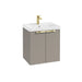 Sonas Stockholm 2 Door Wall Hung Vanity Unit With Basin