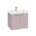 Sonas Stockholm 2 Door Wall Hung Vanity Unit With Basin