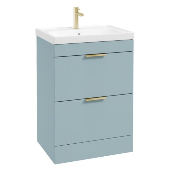 Sonas Stockholm 2 Drawer Floorstanding Vanity Unit