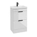 Sonas Stockholm 2 Drawer Floorstanding Vanity Unit