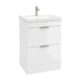 Sonas Stockholm 2 Drawer Floorstanding Vanity Unit