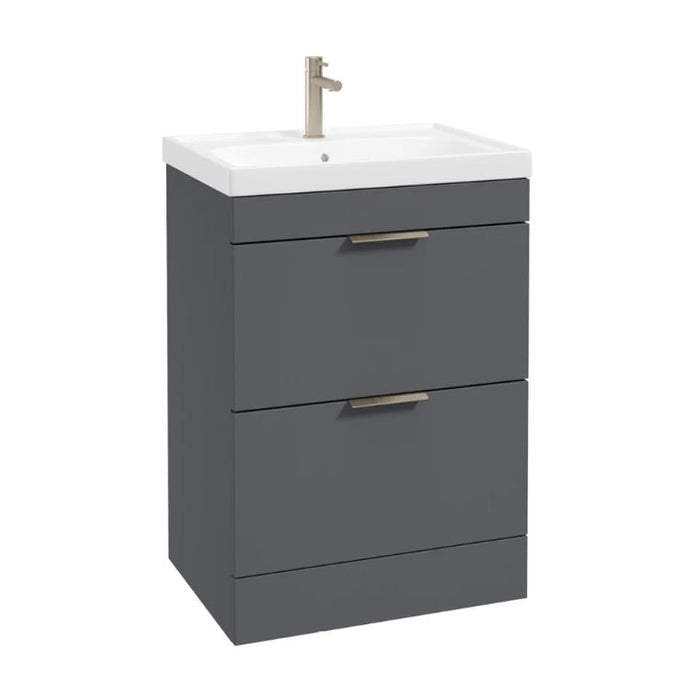 Sonas Stockholm 2 Drawer Floorstanding Vanity Unit