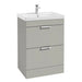 Sonas Stockholm 2 Drawer Floorstanding Vanity Unit