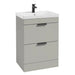 Sonas Stockholm 2 Drawer Floorstanding Vanity Unit