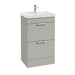 Sonas Stockholm 2 Drawer Floorstanding Vanity Unit