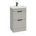 Sonas Stockholm 2 Drawer Floorstanding Vanity Unit