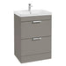 Sonas Stockholm 2 Drawer Floorstanding Vanity Unit