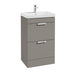 Sonas Stockholm 2 Drawer Floorstanding Vanity Unit