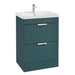 Sonas Stockholm 2 Drawer Floorstanding Vanity Unit