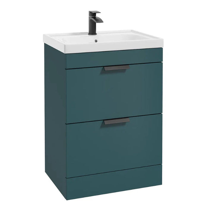 Sonas Stockholm 2 Drawer Floorstanding Vanity Unit