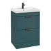 Sonas Stockholm 2 Drawer Floorstanding Vanity Unit