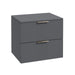 Sonas Stockholm 2 Drawer Wall Hung Unit With Countertop