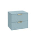 Sonas Stockholm 2 Drawer Wall Hung Unit With Countertop