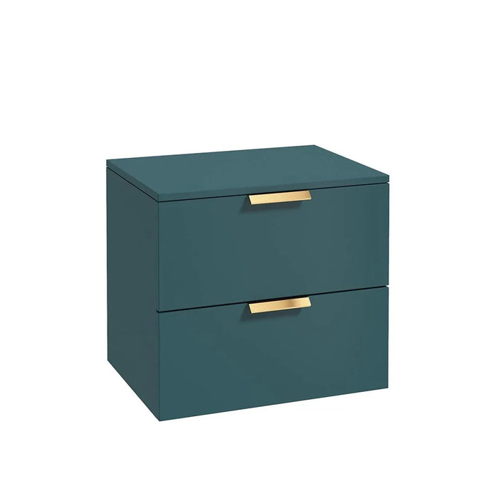 Sonas Stockholm 2 Drawer Wall Hung Unit With Countertop