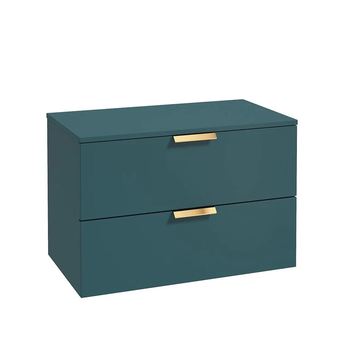 Sonas Stockholm 2 Drawer Wall Hung Unit With Countertop