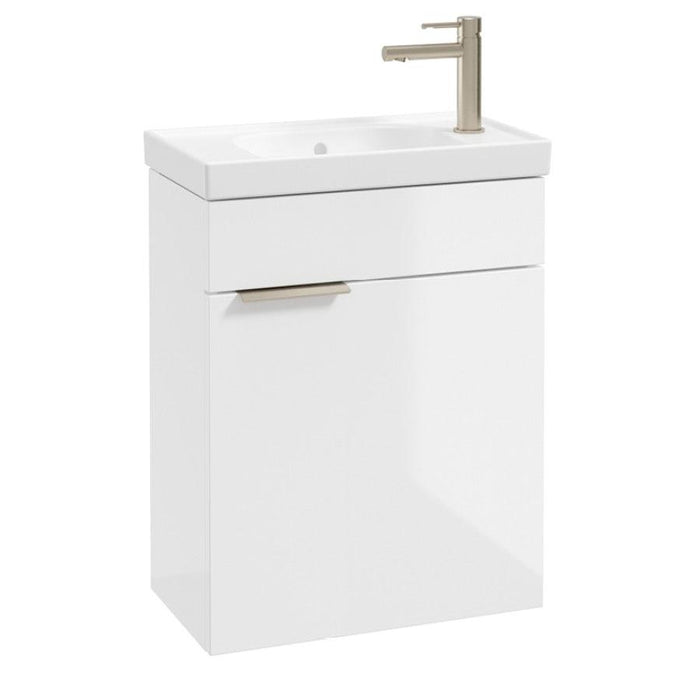 Sonas Stockholm 500mm 1 Door Cloakroom Wall Hung Vanity