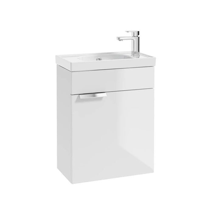 Sonas Stockholm 500mm 1 Door Cloakroom Wall Hung Vanity Unit