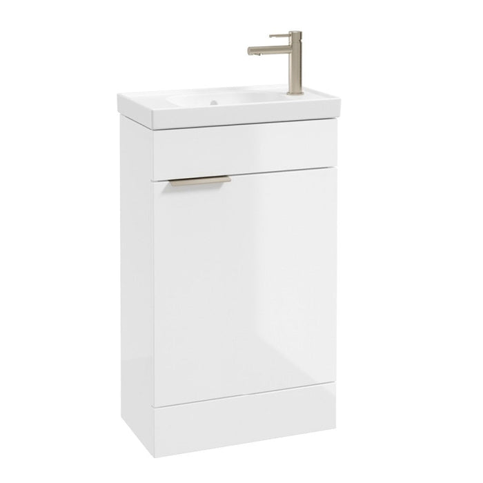 Sonas Stockholm 500mm 1 Door Floorstanding Vanity Unit