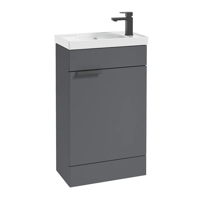 Sonas Stockholm 500mm 1 Door Floorstanding Vanity Unit