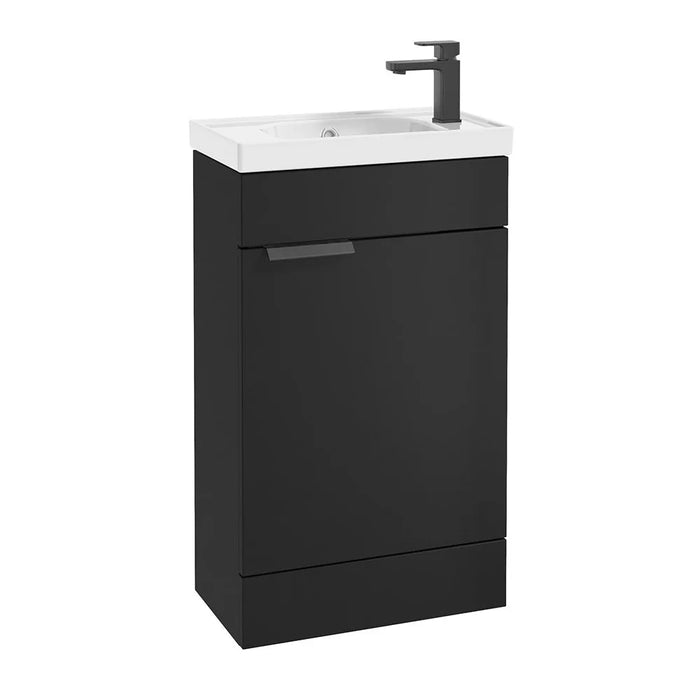 Sonas Stockholm 500mm 1 Door Floorstanding Vanity Unit