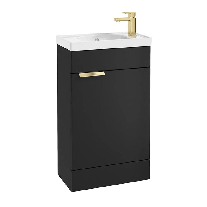 Sonas Stockholm 500mm 1 Door Floorstanding Vanity Unit