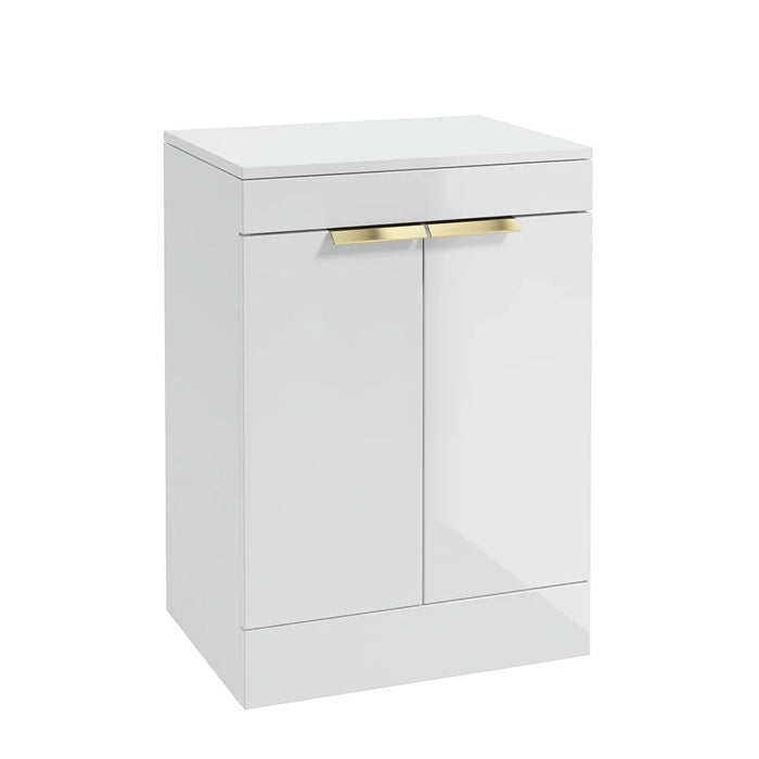 Sonas Stockholm 600mm 2 Door Floorstanding Vanity Unit