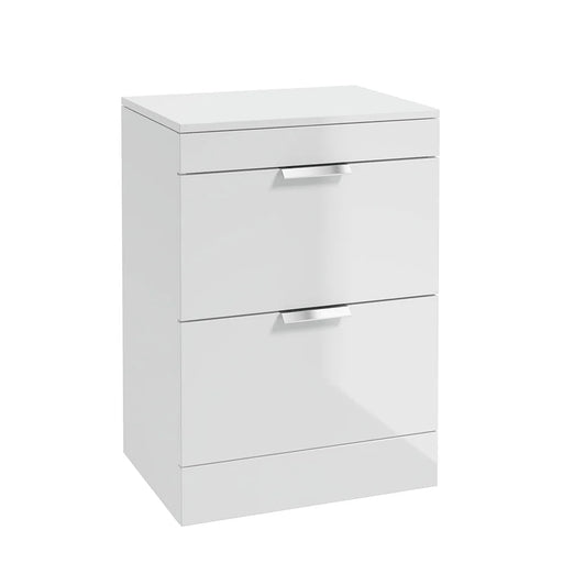 Sonas Stockholm 600mm 2 Drawer Floorstanding Vanity Unit