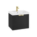 Sonas Stockholm Wall Hung Vanity Unit With Basin & Handle