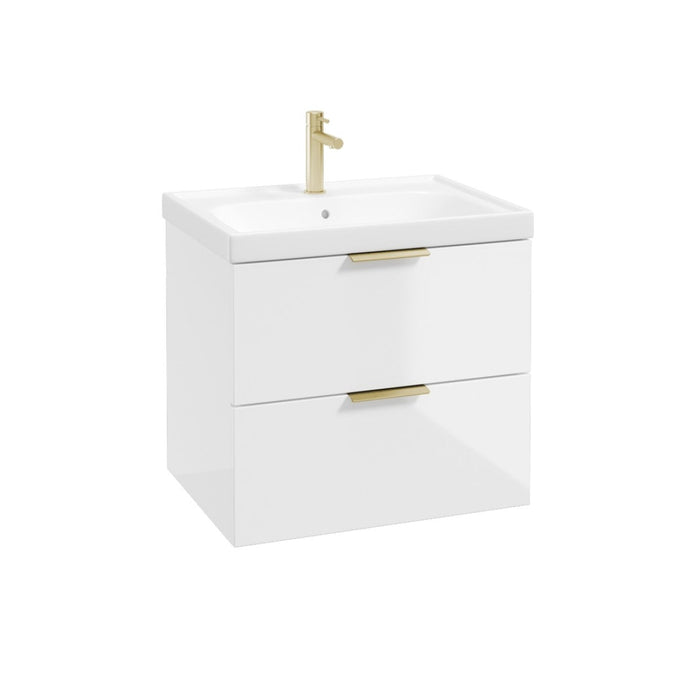 Sonas Stockholm Wall Hung Vanity Unit With Basin & Handle