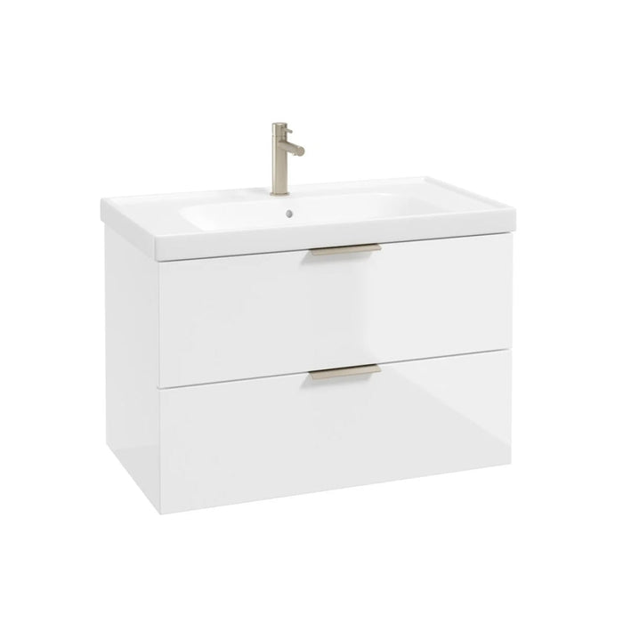 Sonas Stockholm Wall Hung Vanity Unit With Basin & Handle